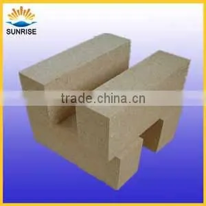 low porosity fireclay brick for glass furnace