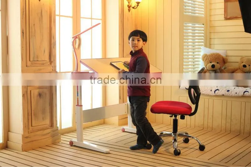 Height adjustable children kids study desk