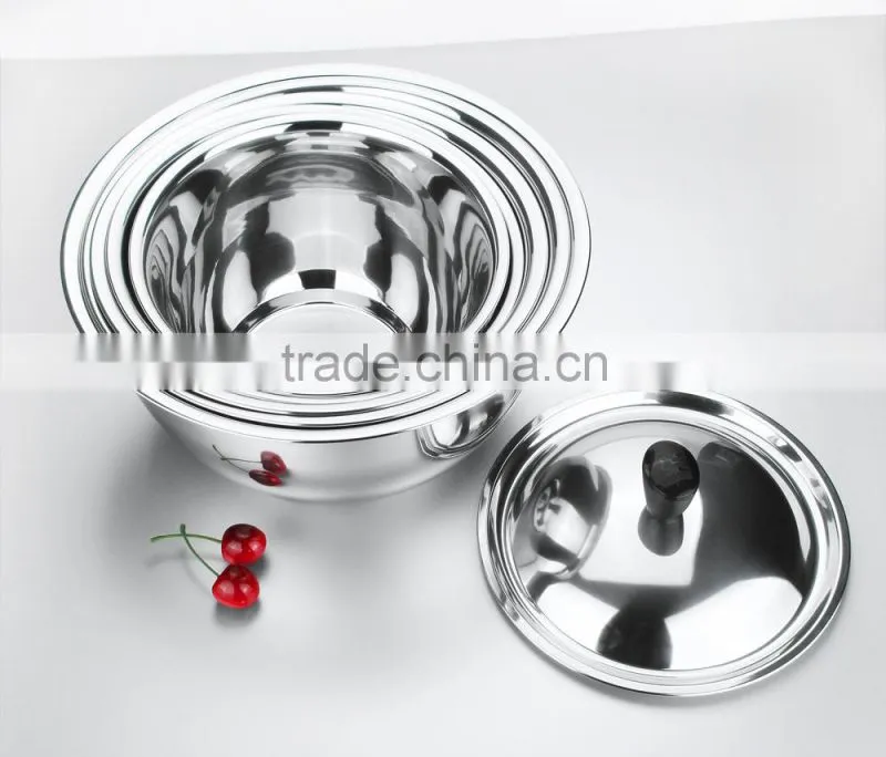 dinnerware heat resistant stainless steel bowl with lid as seen on tv