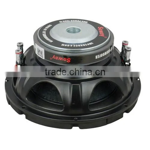 SW10-01 10 inch Pro audio subwoofer, Car audio woofer