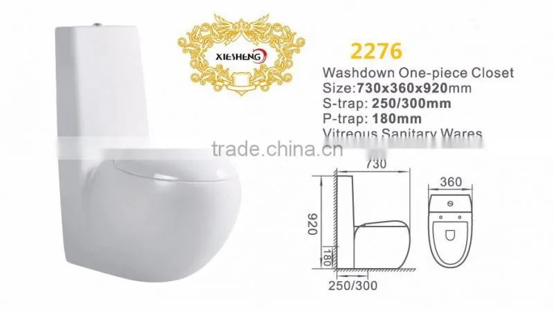 wc toilet sanitary ware one piece toilet Toilet bowl