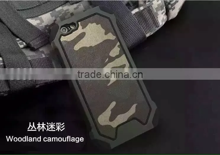 Shockproof Camouflage Hybrid Armor Case Phone Cover For Apple Iphone 6 6s Plus