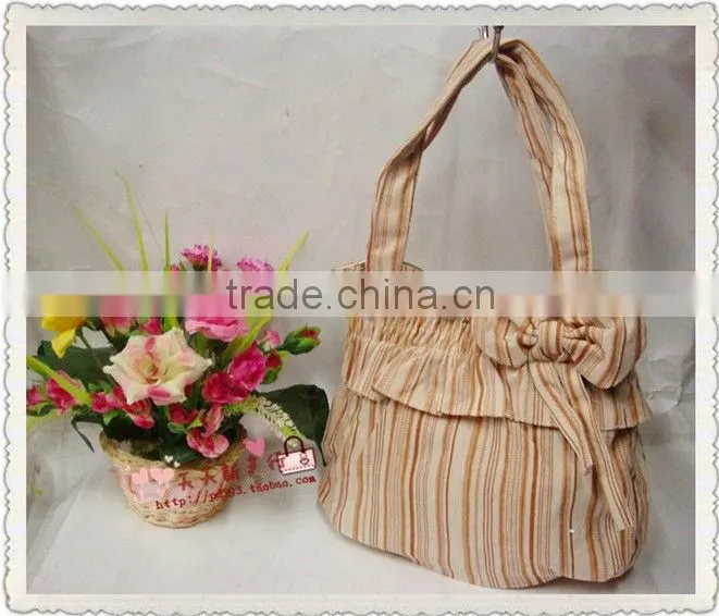 100% organic cotton fabric clear japanese fashion bags