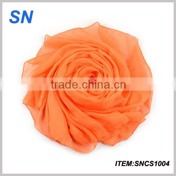 Alibaba china online shopping lady chiffon silk scarf