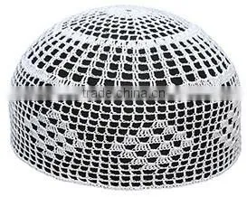 New style knitting muslim prayer cap