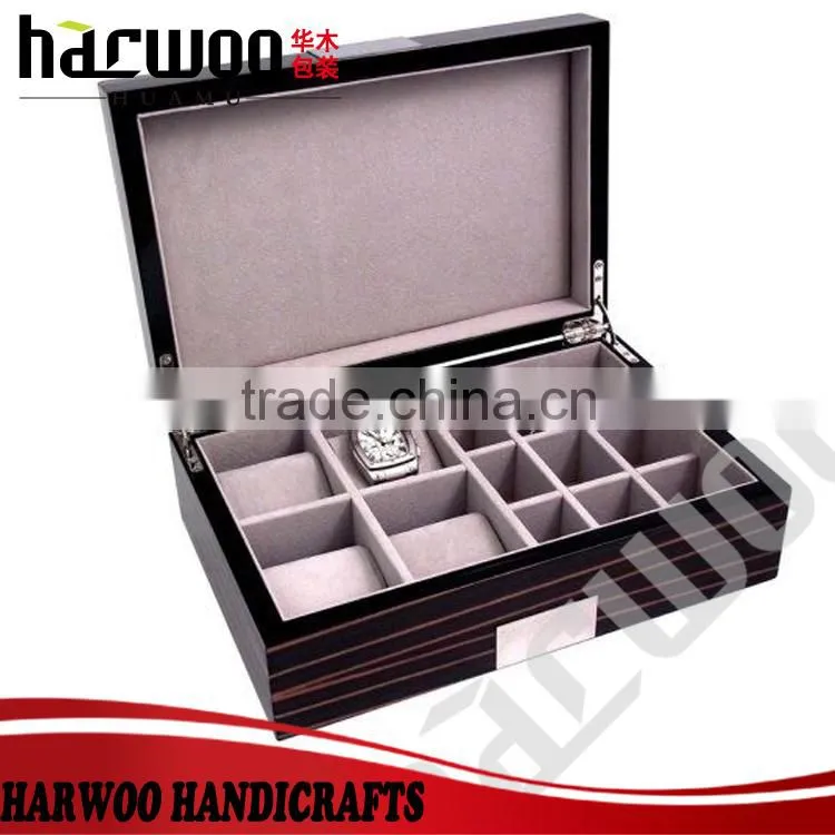 wooden gift packaging box,wholesale watch case,Luxury watch case