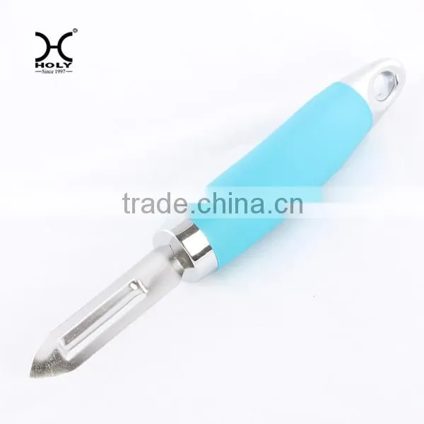 Stainless steel swivel peeler with ABS +TPR handle