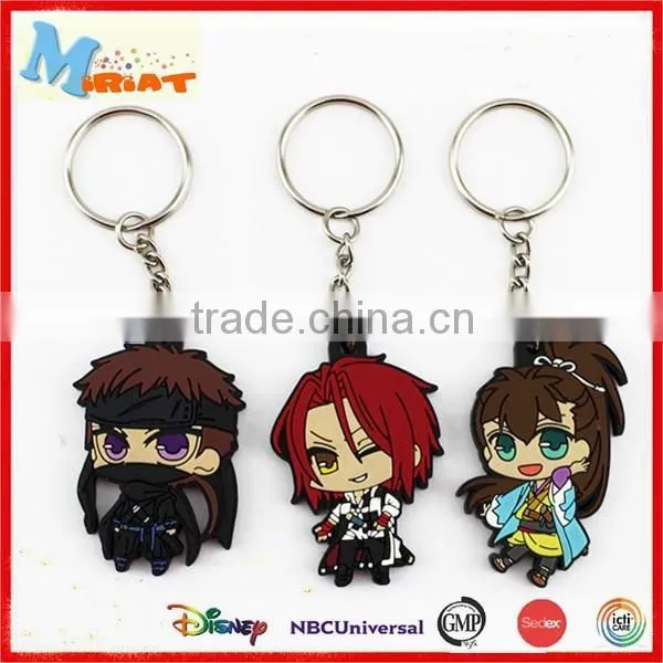 custom anime figure naruto toy keychain