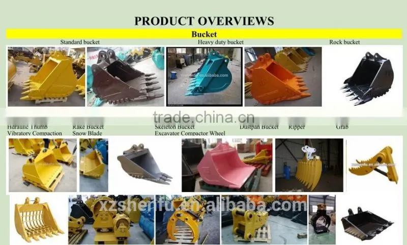 SF New product 360 degree rotating grab for excavator