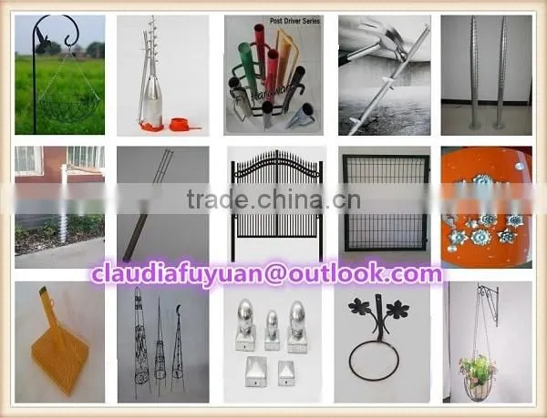 wrought iron hanging flower pot rack