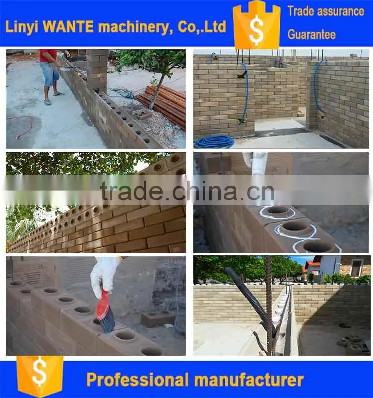 Trade Assurance WT1-10 hydraulic adobe block making machine for sale