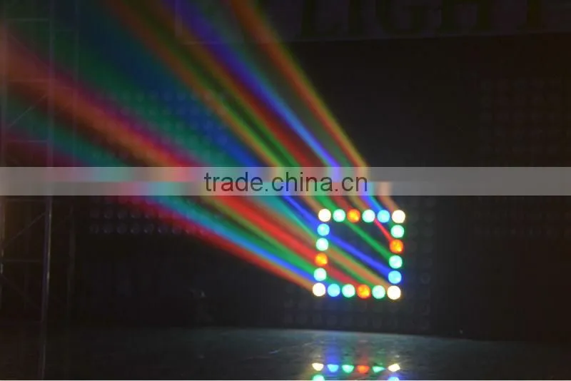 Multifunction led stage light tri color 25pcs led matrix stage light