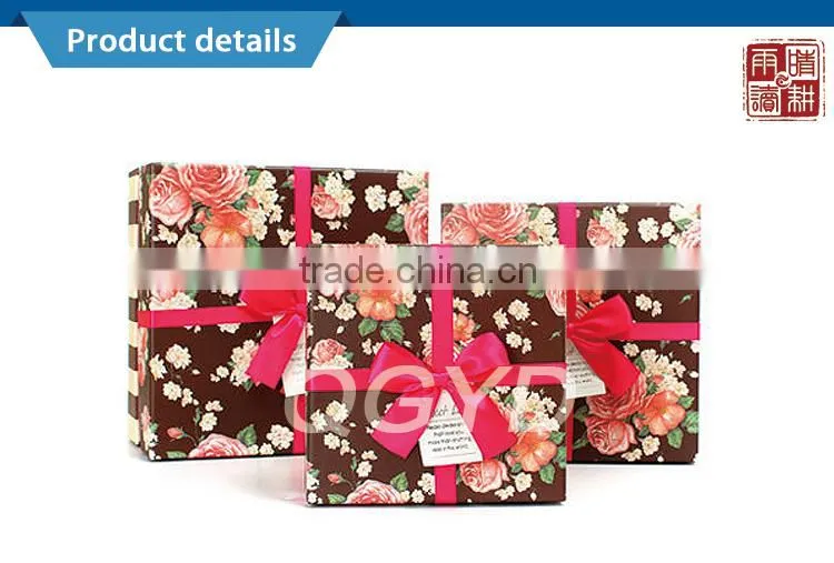 factory price hot sale custom 9x9 gift box