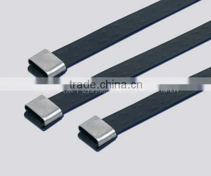PVC coated Stainless Steel Cable Tie (BZ-O Series) 4.6*300