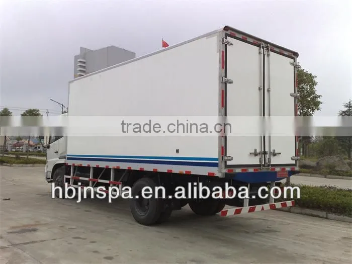 new product mini freezer box truck, small refrigerator box truck for sale