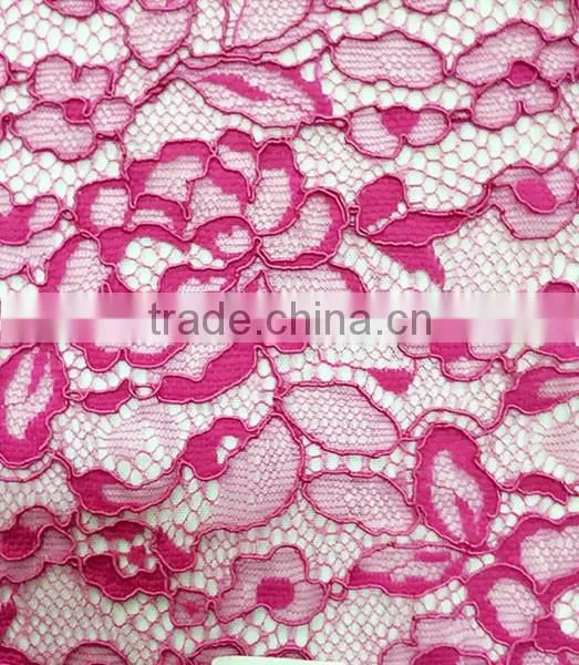 Wholesale Nylon/Cotton Strand Lace Fabric T8010