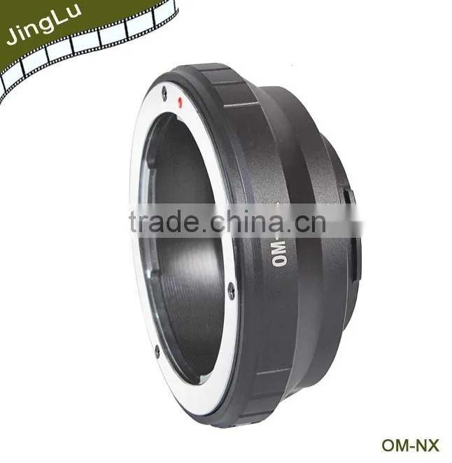 Lens Adapter Ring For OM Mount Lens to Samsung NX Mount Camera NX5 NX20 NX11 NX200 (Factory supplier)