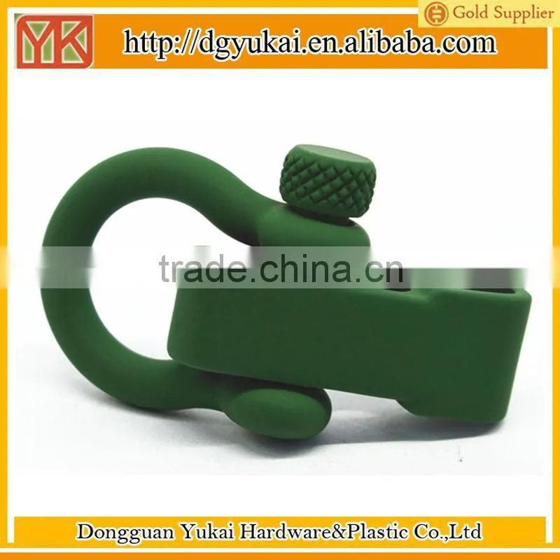 Yukai paracord projects survival gear adjustable 4mm shackles with 3 holes