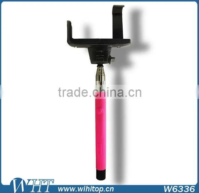 Wireless mobile phone self-timer pole, self-timer artifact Multi-function Bluetooth Self Timer Extension Rod for iphone