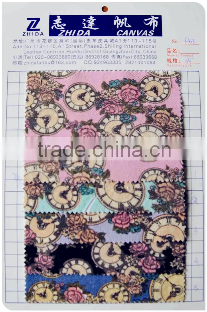 100% cotton printed fabric for Textiles new design 2016