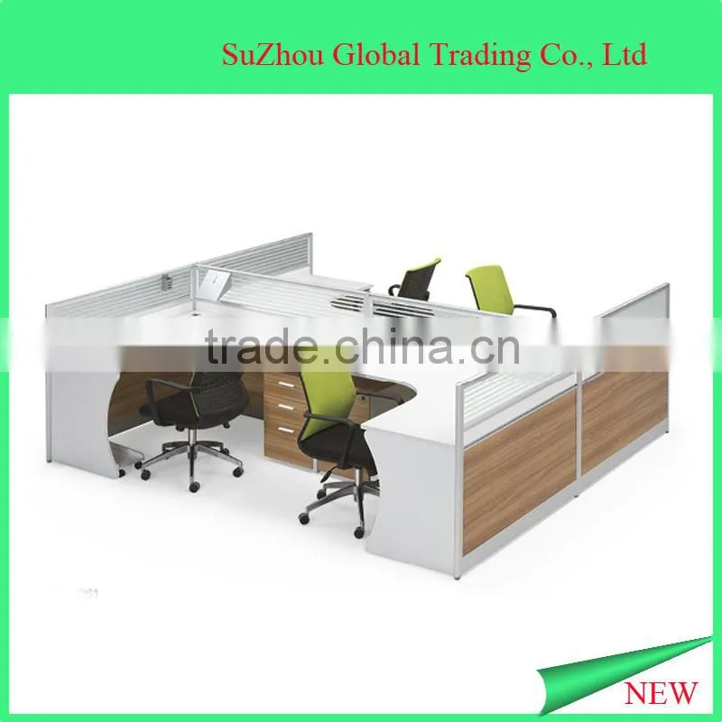 2016 green european furniture modern design workstation