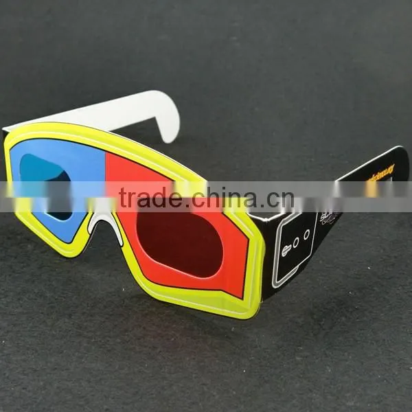 Wholesale custom Paper 3D sunglasses fashion sun glasses