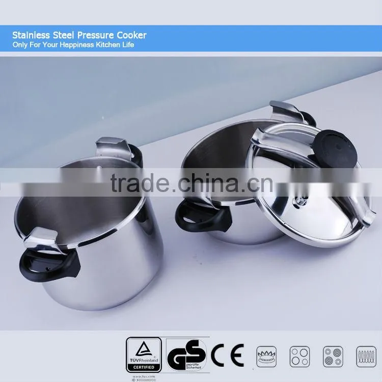 stainless steel industrial rice pressure cooker CSB 12L, 100% safety guarantee, suitable to all stoves