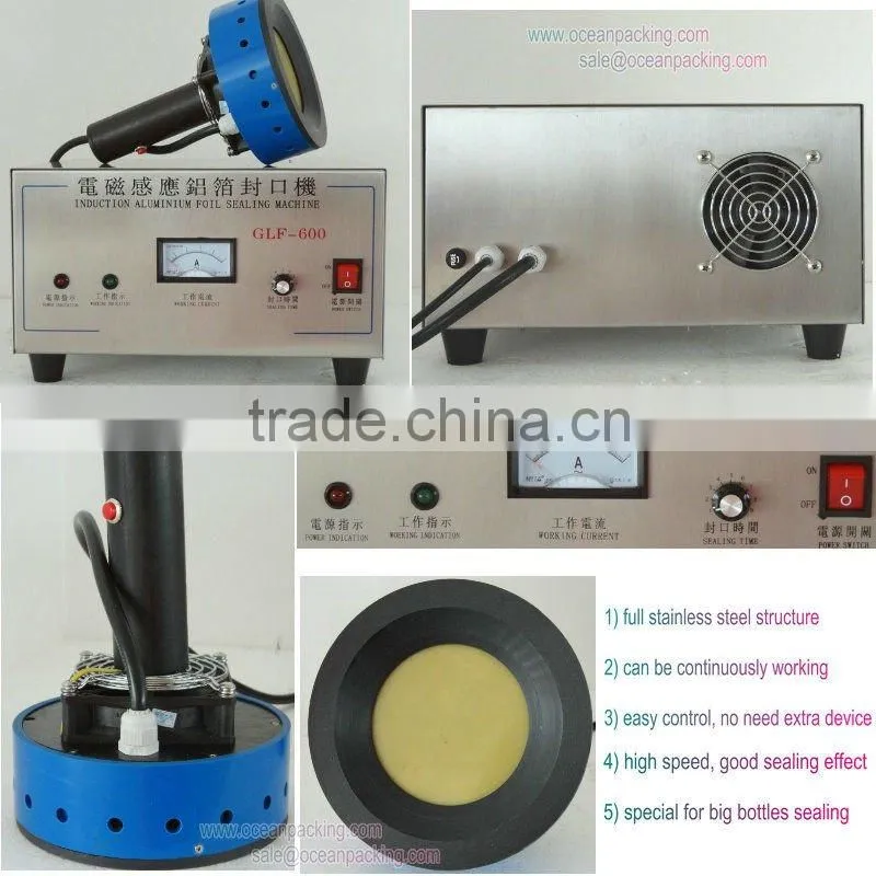 manual pet bottle / glass bottle sealing machine