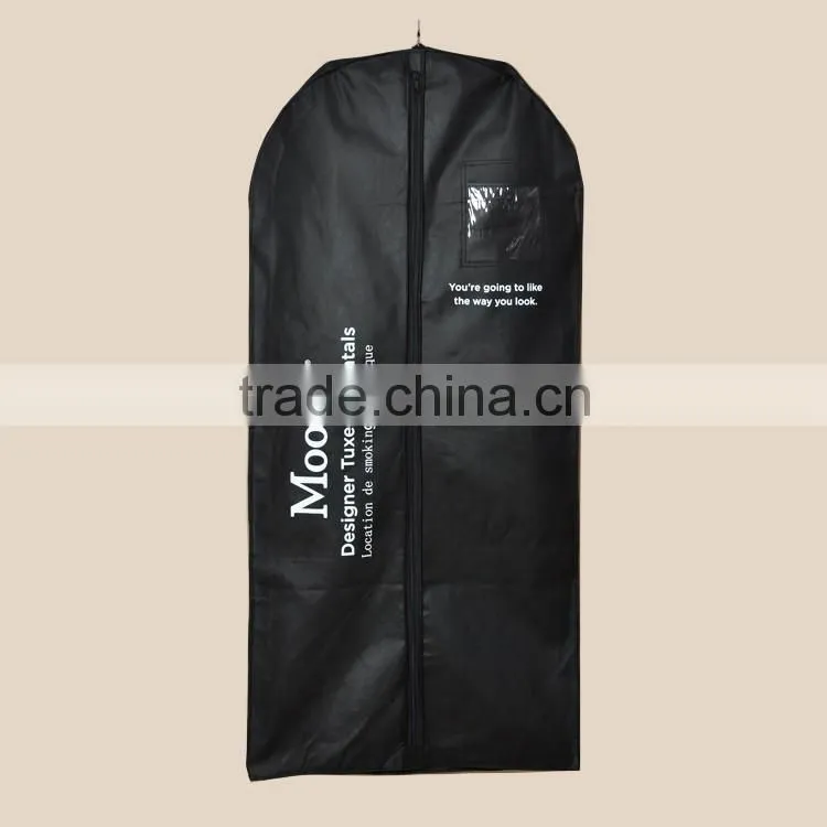 Wholesale black dust welt pocket bag for handbag