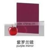 Factory price Colored/Tinted color mirror glass for building decoration