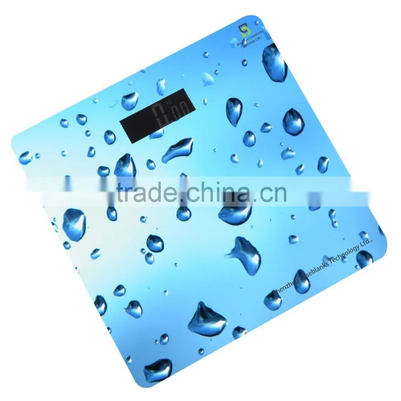 Color Fish SBS30-D, Scale Sublimation body scale, high quality body scale, custom bathroom scale, personalized body fat scale