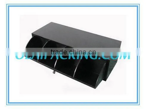 piano black lacquer finish hotel tea bags box