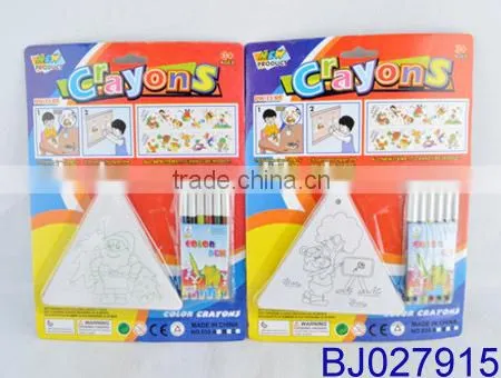 Cheap diy toy funny colorful cartoon sand art painting kit for kids
