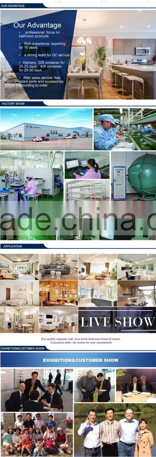 2015 new design led downlight