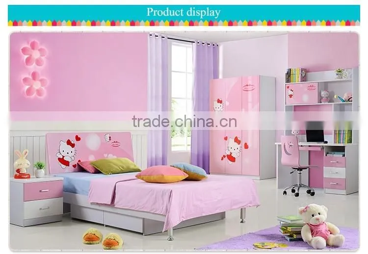8863# Hello Kitty bed room furniture for kids
