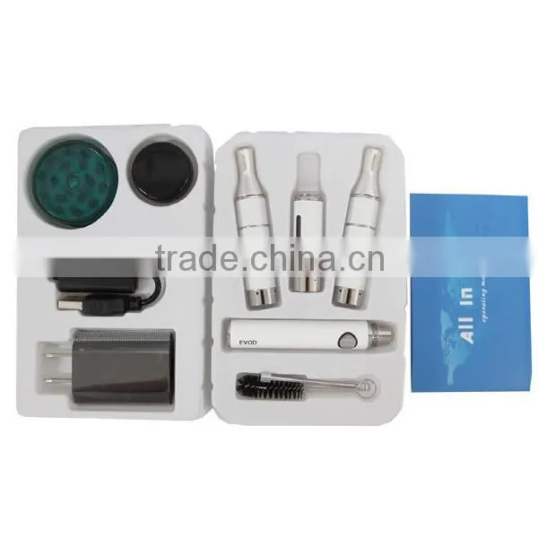 dry herbal 3 in 1 dry herb 510 ego wax glass globe vapor atomizer