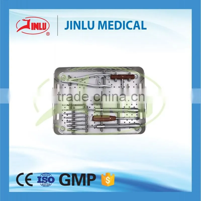 China supplier orthopedic implant broken nails extractors instrument kit, broken nails extractors instrument, instrument kit.