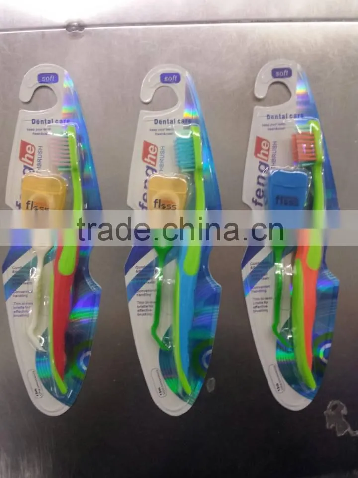 Nylon adult tooth brush