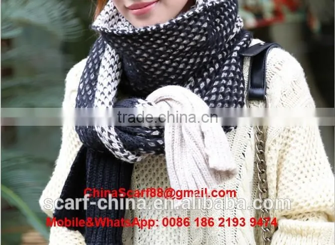 Women winter wool scarf wholesale