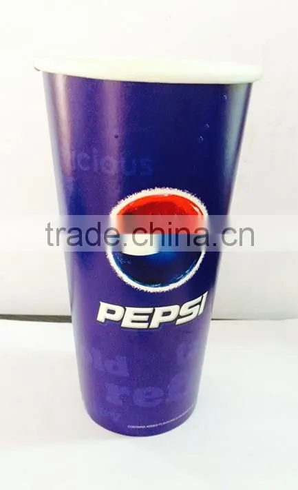 wholesale custom design pepsi soda paper cup papar cup for soda