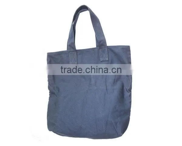 Cheap Custom Made Logo Printed Jute Durable Supermarket Canvas Shopping Bag Factory