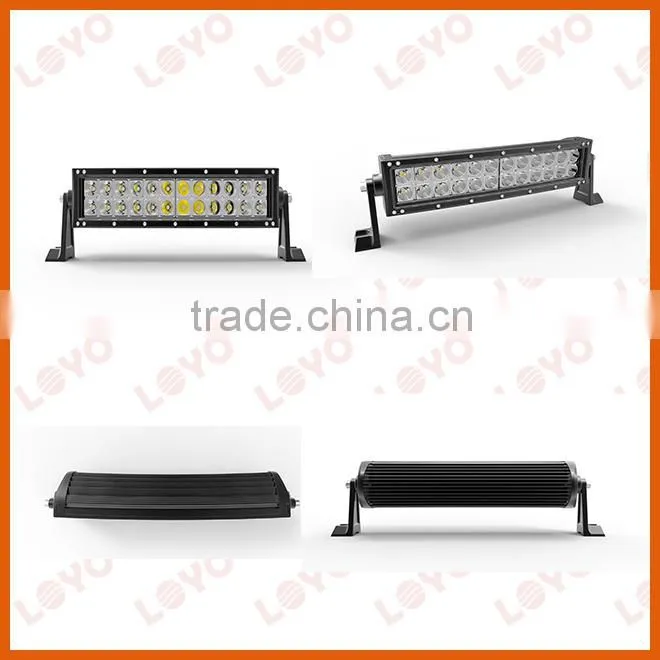 Alibaba Only Sale 72W Offroad LED Working Lights for ATV UTV Curved LED Bar