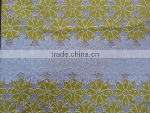 (YH005#)Hot sell swiss lace textile bridal lace fabric wholesale