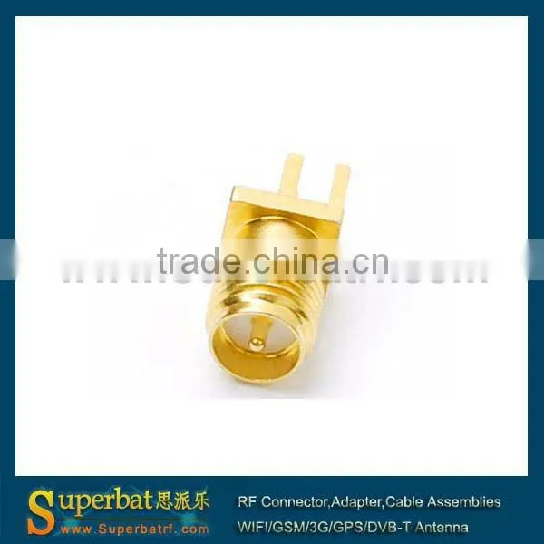 RP-SMA connector End Launch Jack(male pin) PCB Mount