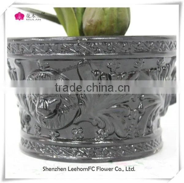 2013 Hot Sale Cheap Artificial Home Plastic Gladiolus Flowers Orchids