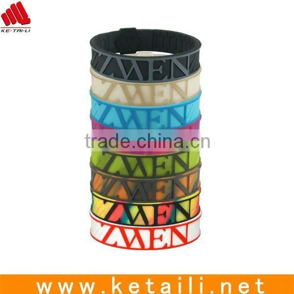 silicon bracelet silicon items for 2014 Word Cup