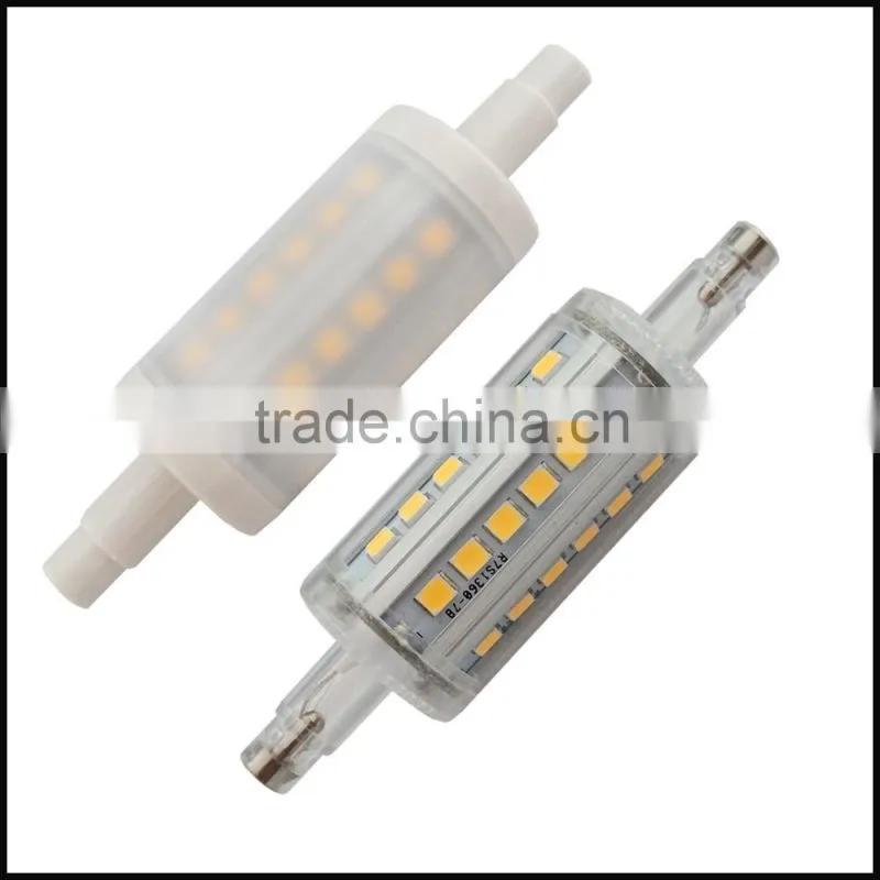 360degree R7S LED 2835 72SMD 6W with 22mm diameter