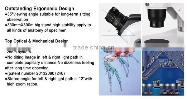 SZ650 14X~90X Optical Microscope