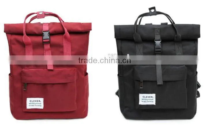 Hot Selling Custom Nylon Backpack Student Couples Leisure Bag