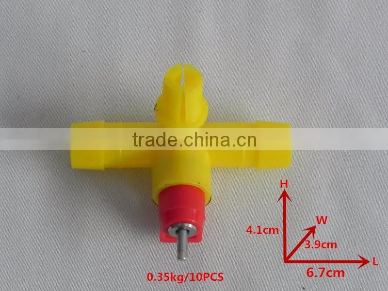 C13 T-junction chicken nipple drinker